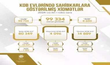 Cari ilin I rübündə KOB evlərində sahibkarlara 99 mindən çox xidmət göstərilib