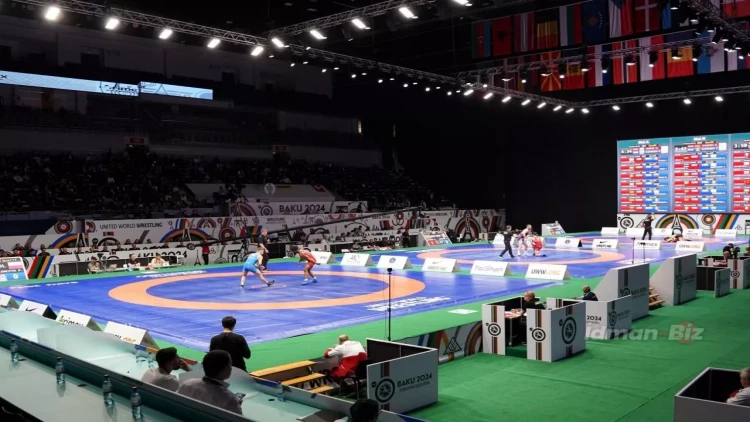 Sərbəst güləşçilərimiz lisenziya turnirində 5 alıb - VİDEO