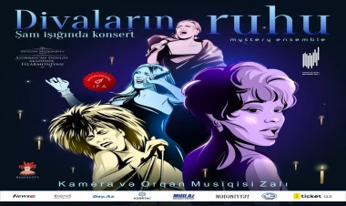 Divaların ruhu: Tina Törner, Whitney Houston, Selin Dion, Adel. Mystery Ensemble. Şam işığında konsert