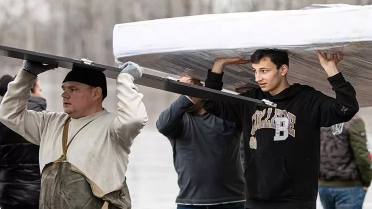 Rusiyada daşqınların vurduğu ziyan açıqlandı