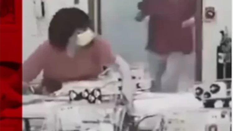 7,4 ballıq zəlzələdə yenidoğulmuşları belə qorudular - VİDEO