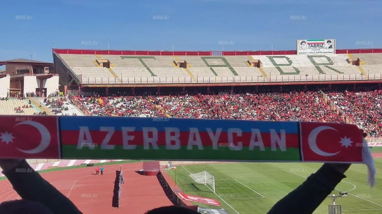 Təbrizdə bayrağımız və 