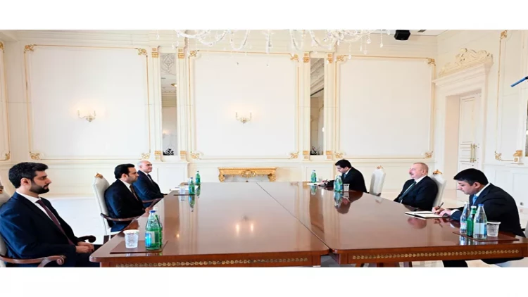 İlham Əliyev Məhəmməd Əbdülsalamı qəbul edib - VİDEO - FOTO