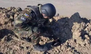 Abşeronda sursat aşkarlandı - FOTO