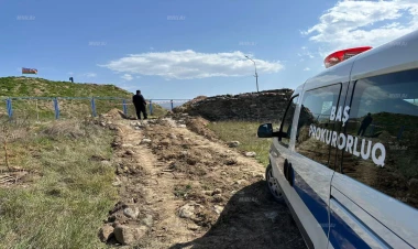 Xocalıda insan qalıqları aşkarlandı - FOTO