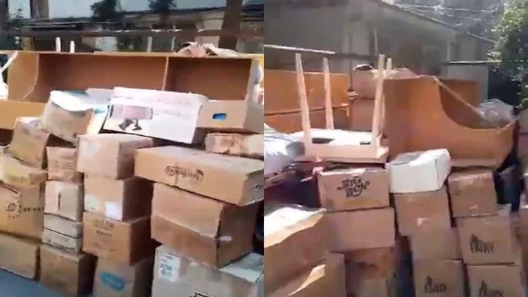 Bakıda tanınmış alim əşyaları ilə birlikdə küçəyə atıldı