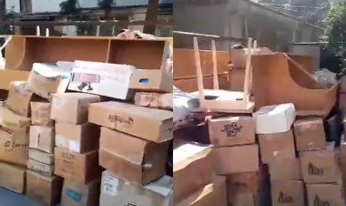 Bakıda tanınmış alim əşyaları ilə birlikdə küçəyə atıldı