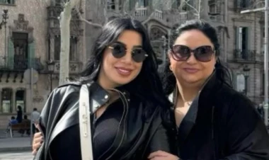 Almaz Ələsgərli qızı ilə İspaniyada - FOTO