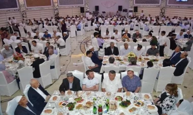 Gürcüstan baş naziri adından iftar süfrəsi təşkil edildi