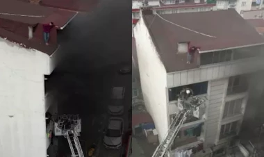 İstanbulda uşaq böyük yanğına səbəb oldu