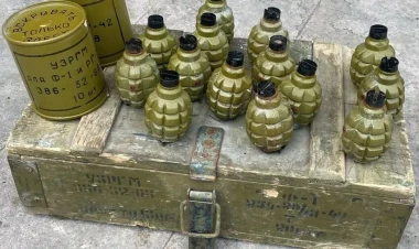 Kəlbəcərdə əl qumbaraları aşkarlanıb