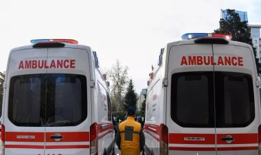 Naxçıvan-Sədərək yolunda qəza - xəsarət alanlar var - FOTO