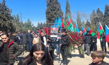 Xocalı soyqırımında itkin düşən Akif Mahmudovun qalıqları dəfn olundu - FOTO