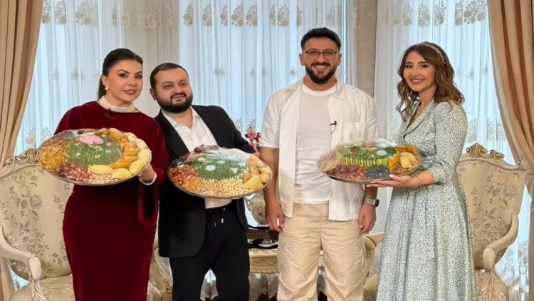 Abbas Bağırov onları villasında qonaq etdi - FOTOlar