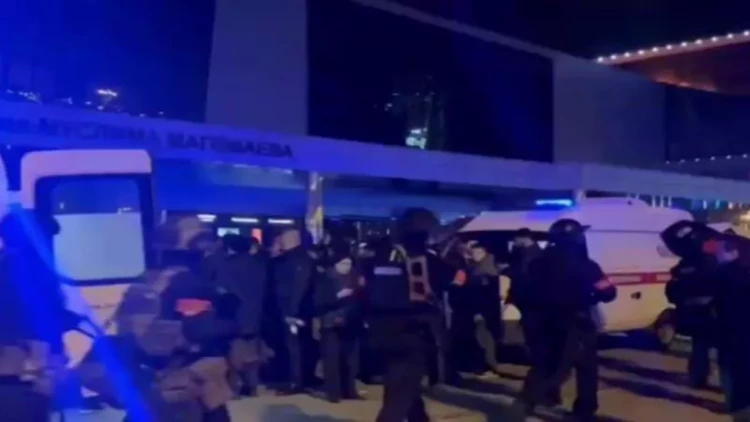 Xüsusi təyinatlı qüvvələr “Crocus City Hall”da - VİDEO