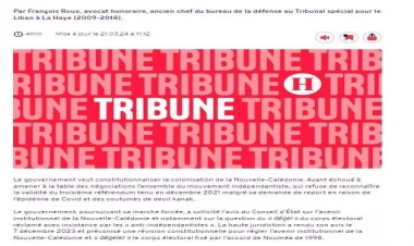 Fransa Kanakidə müstəmləkəçiliyi konstitusiyalaşdırmaq istəyir