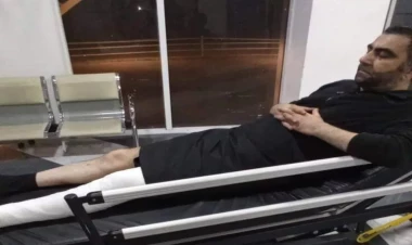 Tanınmış şairi motosiklet vurdu - Ciddi yaralanıb - FOTO