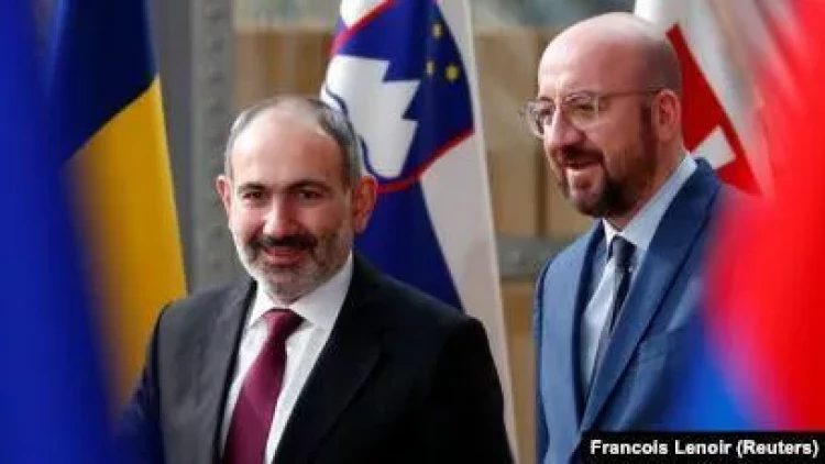 Paşinyan Mişellə Bakı-İrəvan razılaşmasını müzakirə etdi