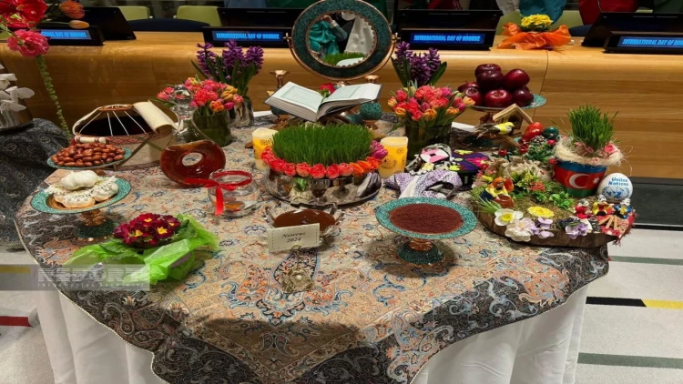 BMT-də Novruz şənliyində Azərbaycan mədəniyyəti, tarixi, təamları nümayiş olundu - FOTO