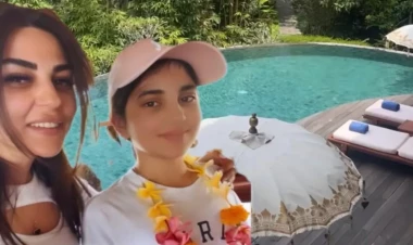 Gülay Novruzu Balidə qarşıladı - FOTOlar