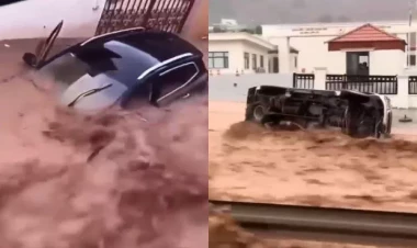 İraqda güclü daşqınlar: Ölənlər var - VİDEO