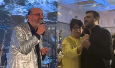 Eyyub oxudu, Eminlə anası rəqs etdi - VİDEO