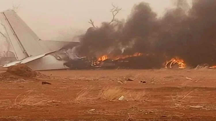 Cənubi Sudanda hərbi təyyarə  qəzaya uğradı