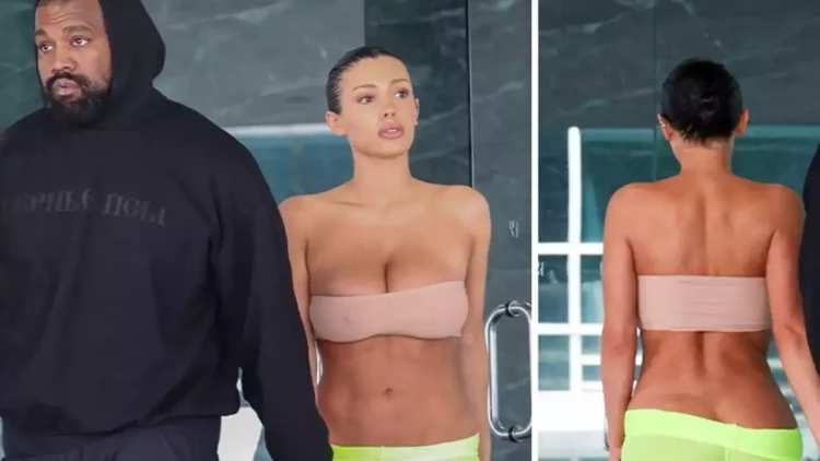 Yenə Uestin arvadı küçədə biabırçı geyimdə gəzdi - FOTO