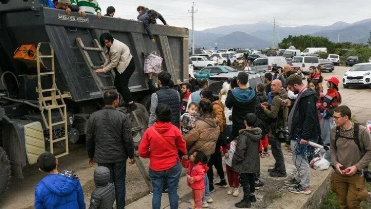 Ermənistanı tərk edən Qarabağ ermənilərinin sayı açıqlandı