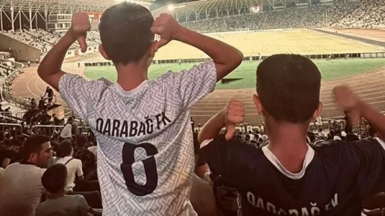 “Qarabağ”ın məğlubiyyətinə ağlayan uşaqlar görün kim imiş – VİDEO - FOTOlar