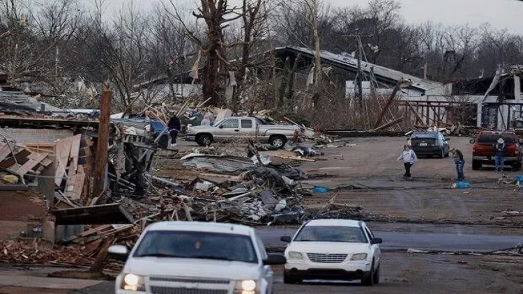 ABŞ-də dəhşətli təbiət hadisəsi: Ölənlər var - VİDEO