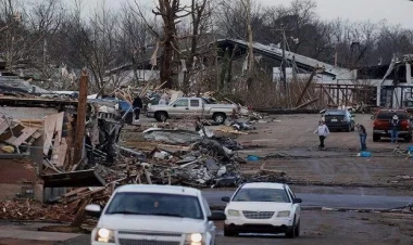 ABŞ-də dəhşətli təbiət hadisəsi: Ölənlər var - VİDEO