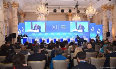 XI Qlobal Bakı Forumu ikinci gününü panel iclaslarla davam etdirir - FOTO