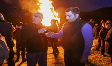 31 il sonra Talış kəndində Yel çərşənbəsi belə qeyd edildi - FOTO