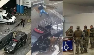 Braziliyada sərnişin dolu avtobusu qaçıran şəxs təslim oldu:  Yaralılar var - VİDEO