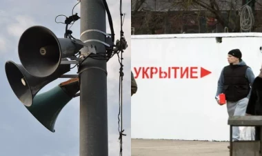 Rusiya vilayətində raket təhlükəsi elan edildi: “Sığınacaqlara!” - FOTO
