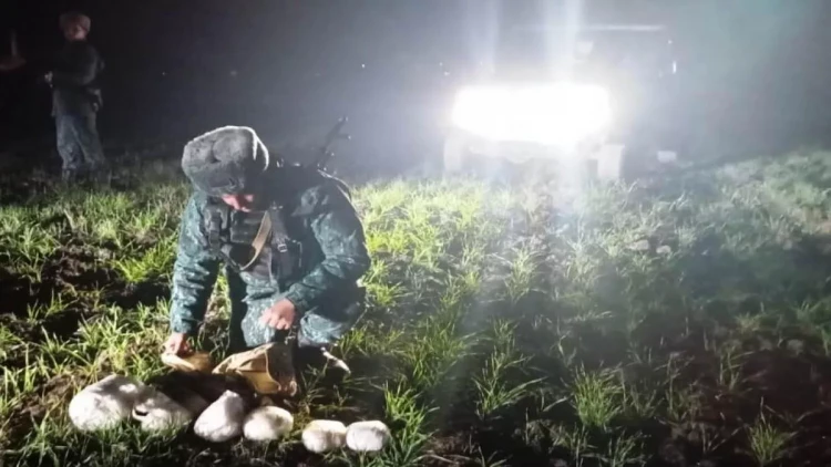 Sərhədi pozan İran vətəndaşı 6 kq narkotiklə saxlanıldı - FOTO