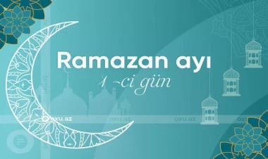 Ramazan ayının ilk gününün duası: iftar və namaz vaxtları - FOTO
