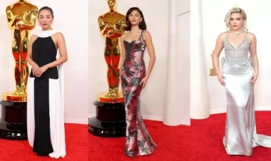 “Oskar”a belə gəldilər - FOTOlar