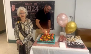 100 yaşlı qadın: 25 dəfə ad gününü qeyd etdi