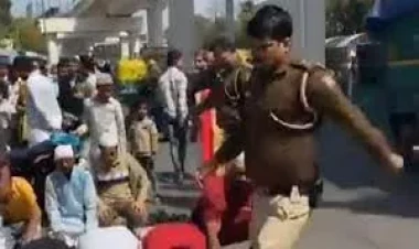 Hindistanda namaz qılan insanlara qarşı VƏHŞİLİK - FOTO