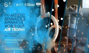 Bakıda idman gimnastikası üzrə FIG Dünya Kuboku yarışlarının final gününə start verildi