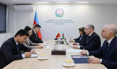 Çin səfiri ilə COP29-a hazırlıq müzakirə olundu