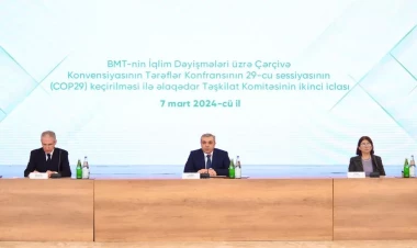 COP29 ilə əlaqədar Təşkilat Komitəsinin ikinci iclası keçirilib - FOTO