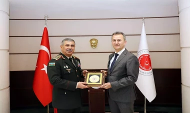 Zakir Həsənov Haluk Görgün ilə görüşdü - FOTO