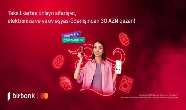 Birbank-dan Yel çərşənbəsinə özəl kampaniya