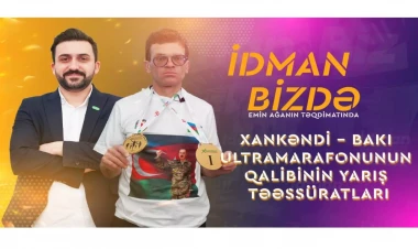 Okeana sığacaq qədər emosiyalar aldım - Xankəndi - Bakı ultramarafonunun qalibi “İdman Bizdə” - VİDEO - FOTO