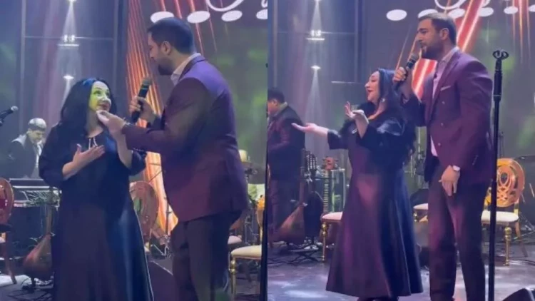 Namiq oxudu, Naibə Allahverdiyeva rəqs etdi - VIDEO