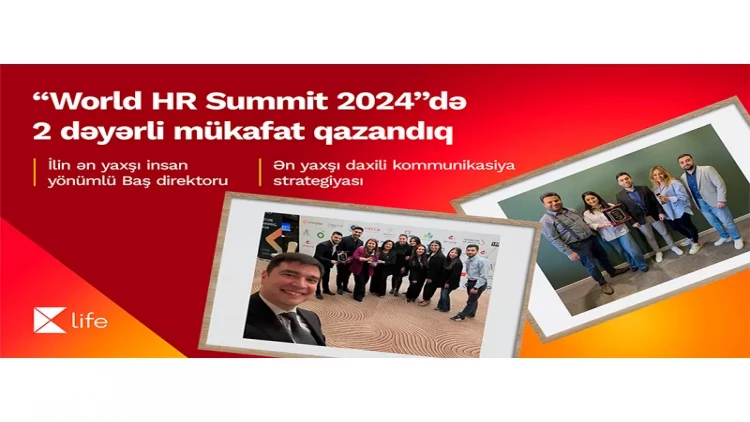 Kapital Bank “Dünya İnsan Resursları Sammiti 2024”də 2 mükafata layiq görüldü