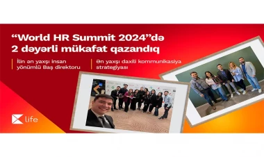 Kapital Bank “Dünya İnsan Resursları Sammiti 2024”də 2 mükafata layiq görüldü